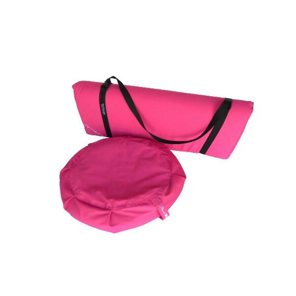 Peach Blossom Yoga 11003 3 Pieces Yoga Studio Set Zafu Zabuton Set With Strap Pink 11003A10 - main